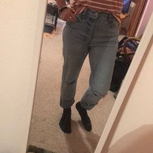 Wild fable Super high rise slim straight new with tags jeans button fly Sz 10/30